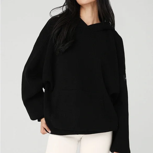 Limited Edition ALO Yoga Scholar Hooded Sweater - Picture 2 of 5